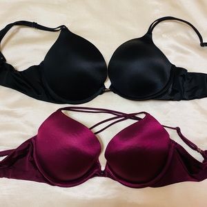 VS Very sexy push-up bras 2 pack